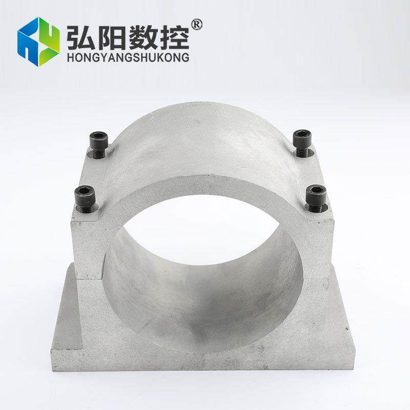 5石材墓具碑雕花机120mm主圆形夹12主轴卡箍雕刻机主轴夹具雕刻机