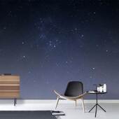 3D渐变色星空顶太空壁纸个性 饰儿童房吊顶墙布 清吧酒吧KTV夜空装