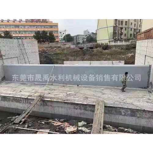景观闸坝底横轴翻板闸河道治理调水蓄水液压启闭机钢坝闸防洪泄洪
