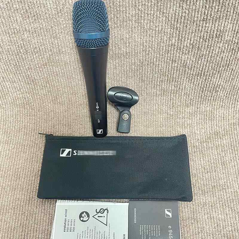 E945有线麦克风直播卡拉OK演出专业调音台家用手持动圈话