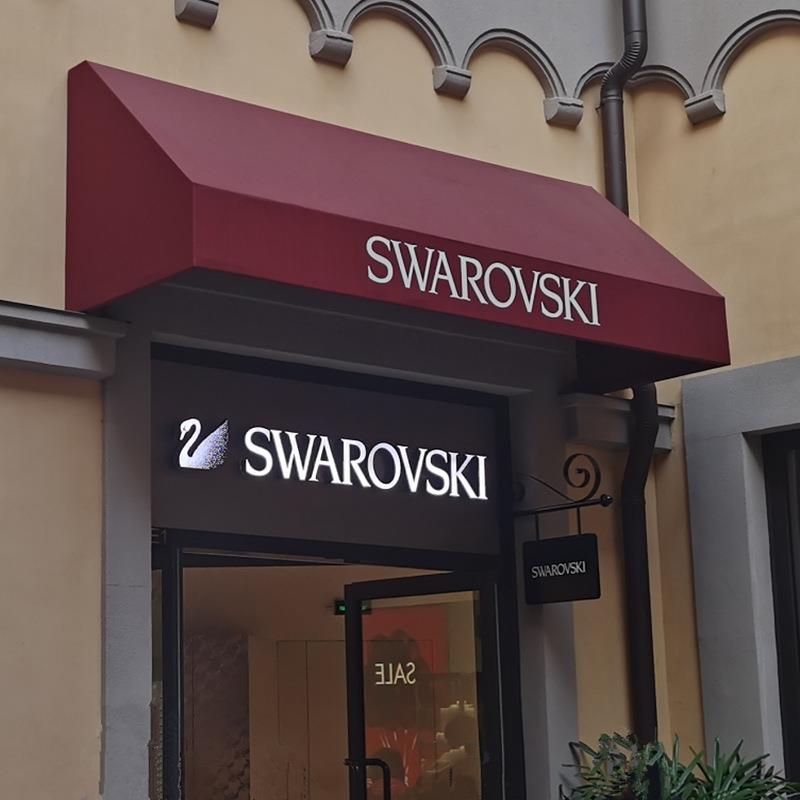 佛山工厂现代风格店铺法式篷商业街装饰雨棚房地产门窗遮阳蓬