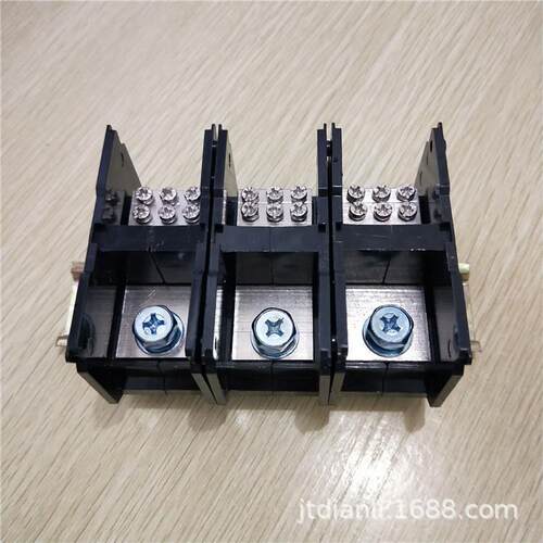 海燕 FJ6D-200-03/9 三相九表户导轨式分线端子 3进9出分线端子