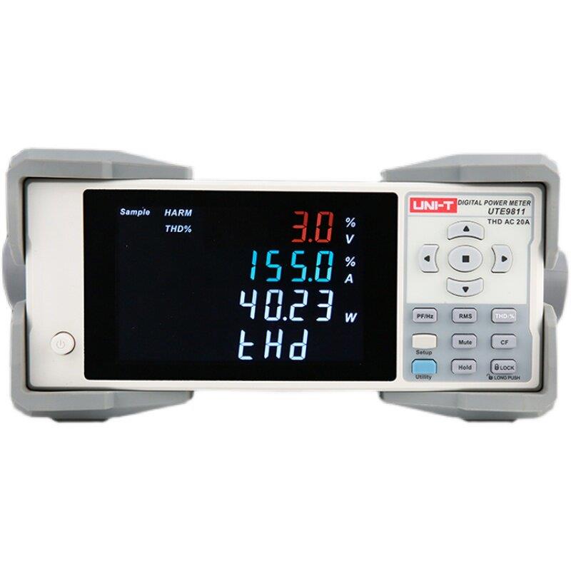 优利德UTE9802/9811数字功率计台式智能电参数测试仪电压电流