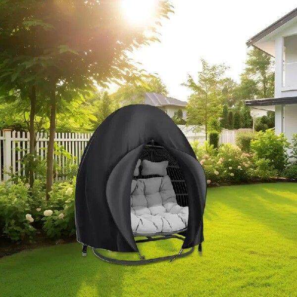 Wicker Egg Chair Covers Double Wicker Swing Egg Chair Cover