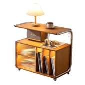 侧边柜桌几现代角几小推车古风可边中移动茶几边简约床头柜沙发小