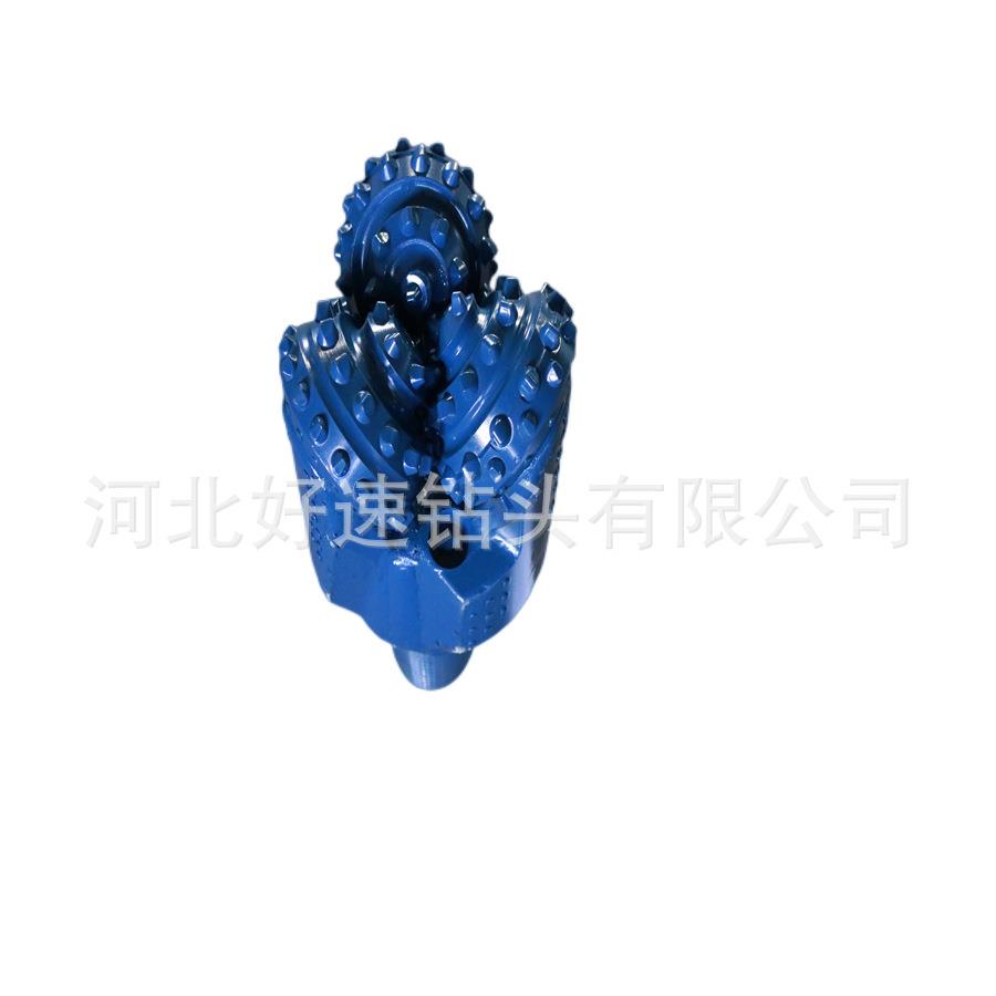 镶齿三牙轮钻头6.5英寸旋挖开采导向牙轮钻头165mm油田钻井钻头