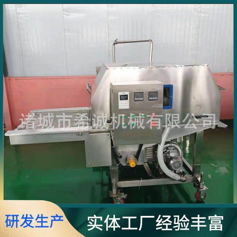 冻干草莓巧克力涂层机无花果裹层机设备保温裹巧克力机