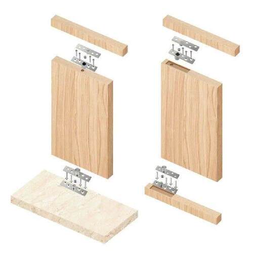 360 Degree Rotation Axis Hidden Door Pivot Hinges Location