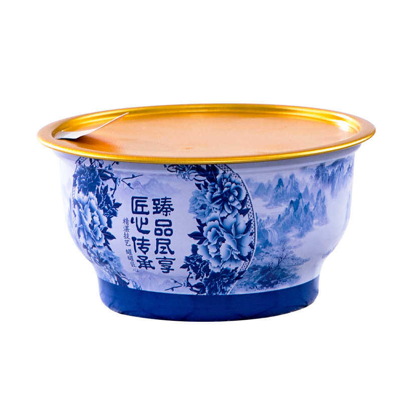 碗形金属小碗罐预制菜碗罐佛跳墙小金碗食品级包装罐型颜色可设计,厨房/烹饪用具,密封罐,淘宝优惠券,粉丝福利购,淘宝优惠卷