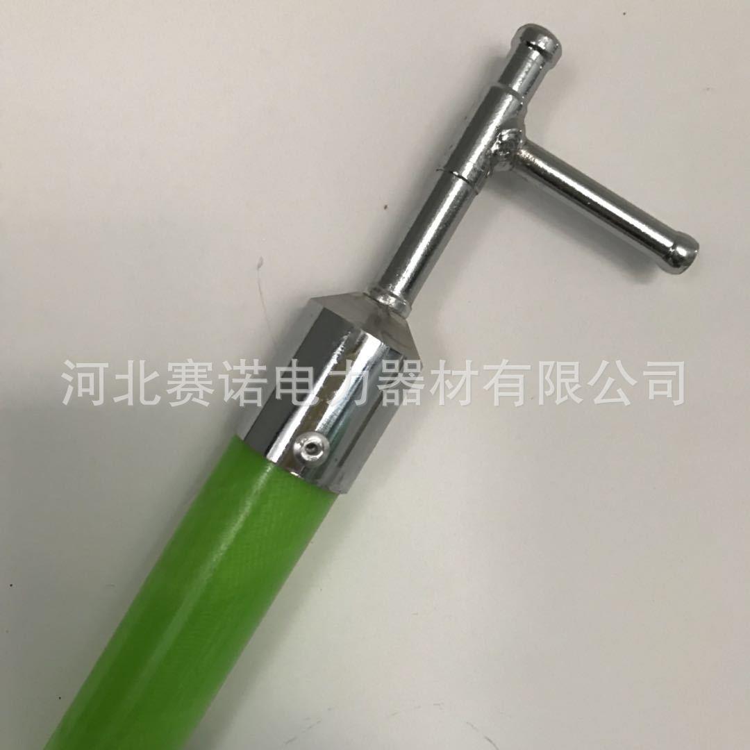 绿色环氧树脂绝缘棒 绝缘杆 高压操作杆拉闸杆3节4米10kv高压拉杆
