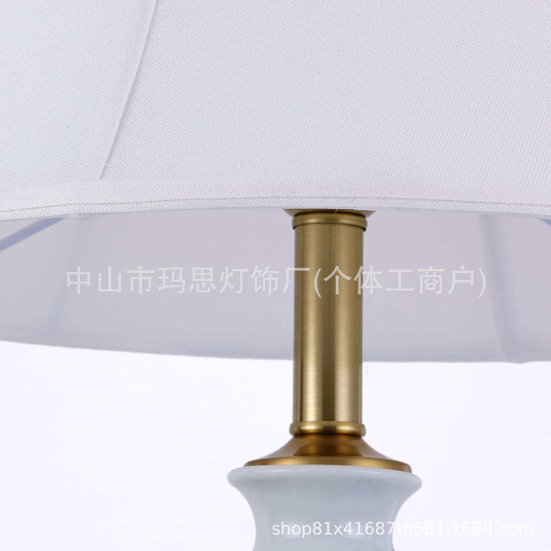 中式民宿花鸟陶瓷台灯创意夜灯卧室客厅艺术复古工程陶瓷花瓶灯