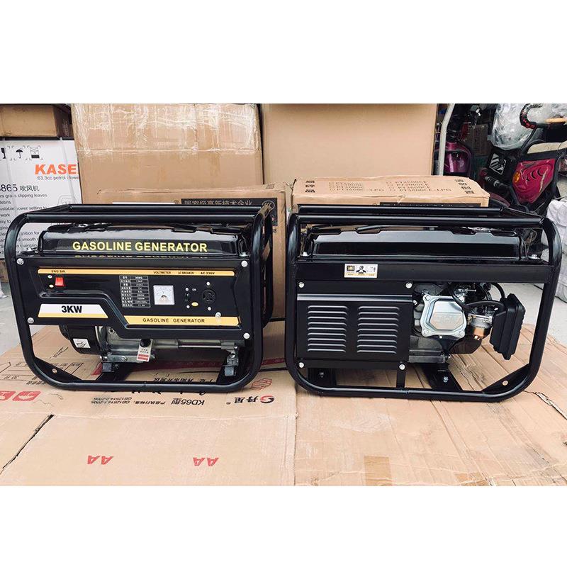 发电机3千瓦汽油发电机3kw家用单相220v汽油发电机组
