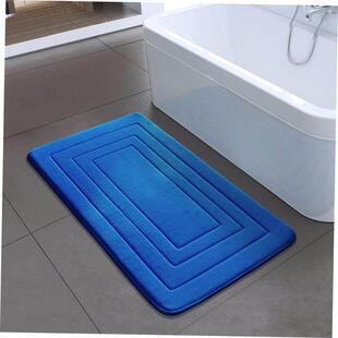 color sponge set mats 浴室地垫 big solid long bathroom floor