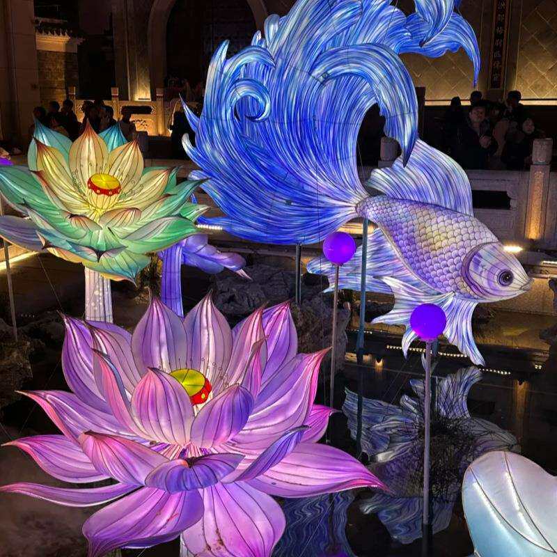 马年灯笼制作中秋国庆自贡花灯景区打卡拍照道具商业美陈布置