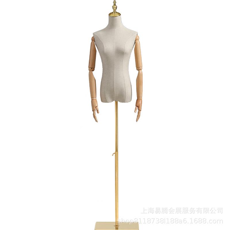 新款直销服装店模特女带头手半身婚纱假人台道具模特架全身女装模