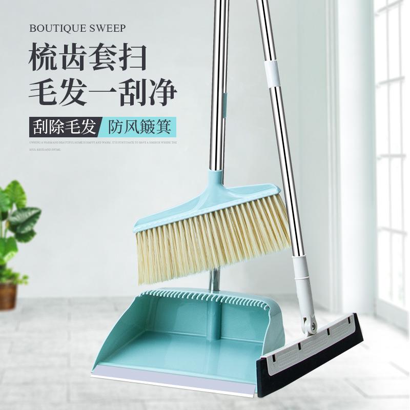 扫把扫帚簸箕套装地刮地面刮板捎把的推水刮水器厕所魔术扫地家用图片