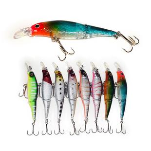 两节鱼路亚饵米诺假饵仿生鱼饵米诺钓鱼8.5cm/7.4g跨境外贸eBay