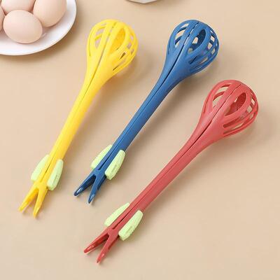 Egg beater manual noodle strainer kitchen egg retrieval tool