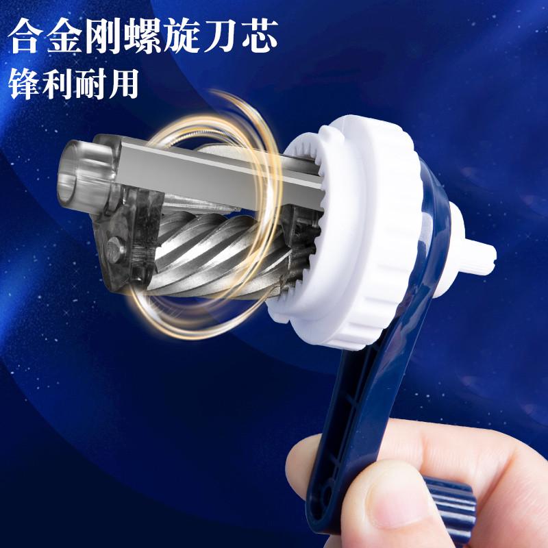 手摇卷笔刀小学生专用转笔刀自动进铅儿童削铅笔削笔器机幼儿园卡