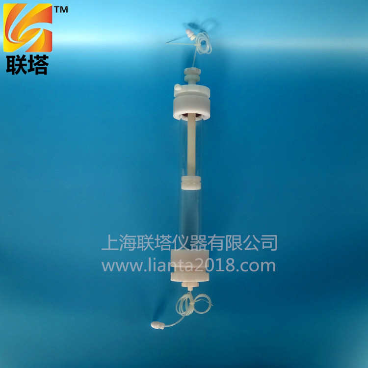 中压玻璃层析柱带转接头20mm直径凝胶层析柱蛋白纯化琼脂糖葡聚糖