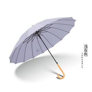 正品小雨清新透明长柄网红告雨伞女o晴两用超大雨s伞男创意定制广