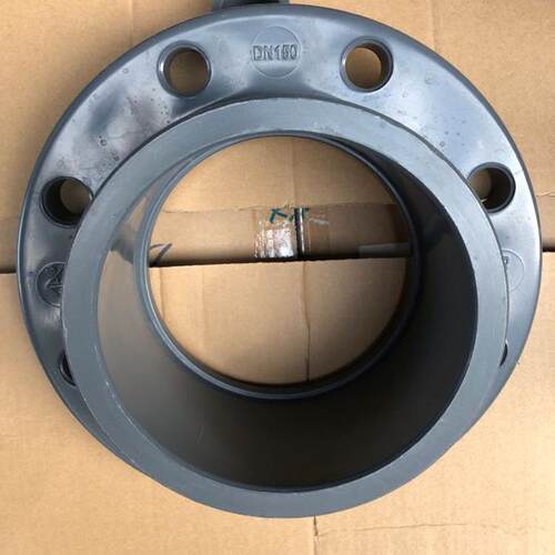 环琪UPVC法兰片 DIN国标PN10 PVC环琪化工法兰盘DN150 160MM 6寸