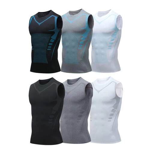 Mans Compression Tank Top Men Gym Shirt Sleeveless Quick Dry