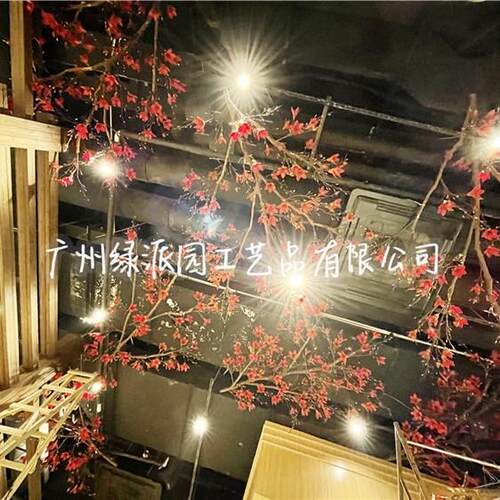 婚庆引路道具花树仿真花树大型商场美观人造桃花树假花树