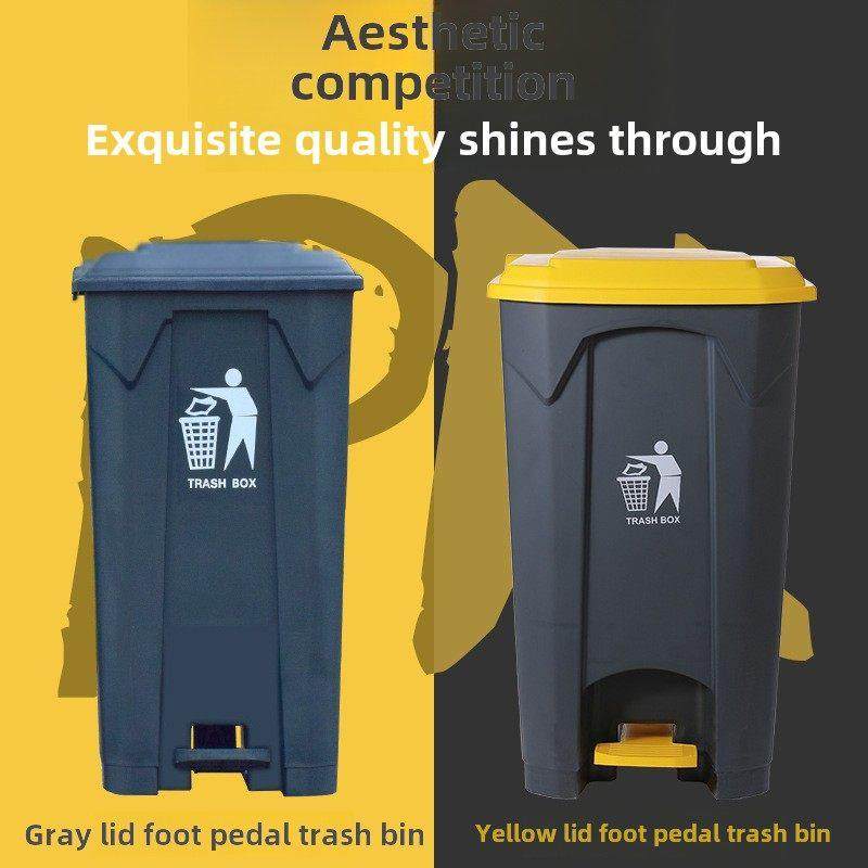 带内桶内胆分类垃圾桶脚踩式带盖家用厨房专用大号厨余大容量环卫