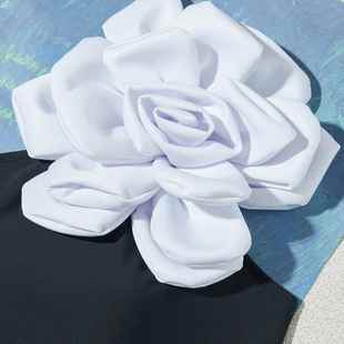 One womens swimsuit flower piece