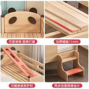 儿童拼木加宽婴儿加高宝床宝小床男孩女孩接床宝DRY宝床实边拼床
