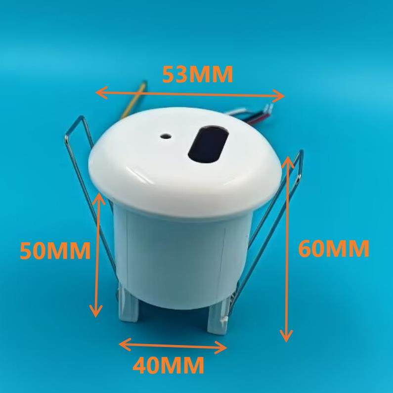 毫米波DC12/24V干接点干簧管无声存在雷达感应开关微动静态均感应