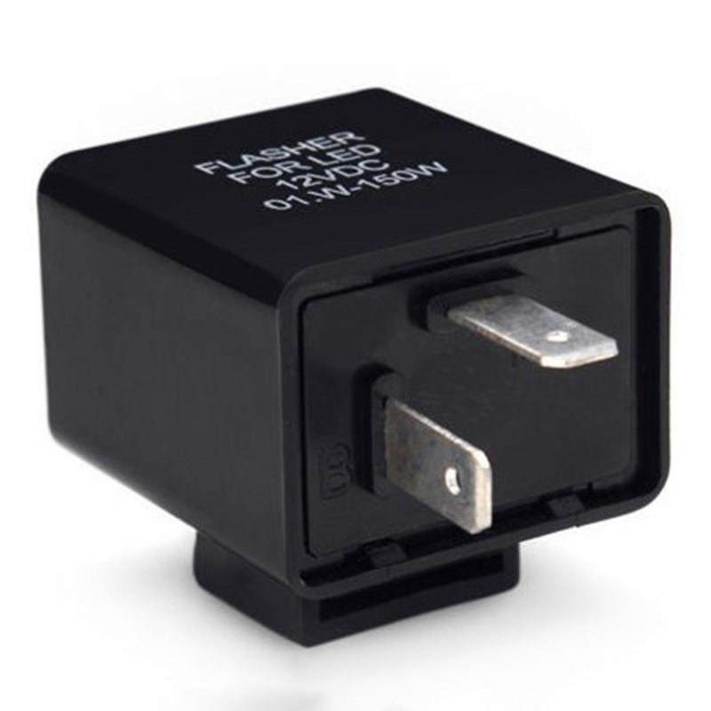 ZYLW摩托车2脚闪光器 LED灯/普通灯通用 12V 质量稳定 大功率无声