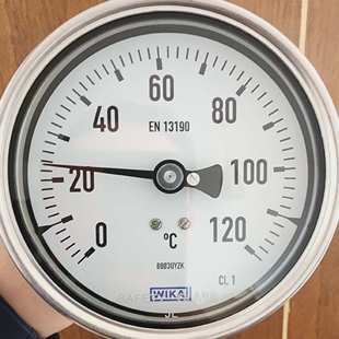 WIKA S55 工业 A52 R55 高精度 双金属温度计