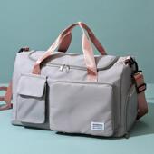 旅行包女手提大容量轻便待产收纳袋短途游泳健身包学生行李包