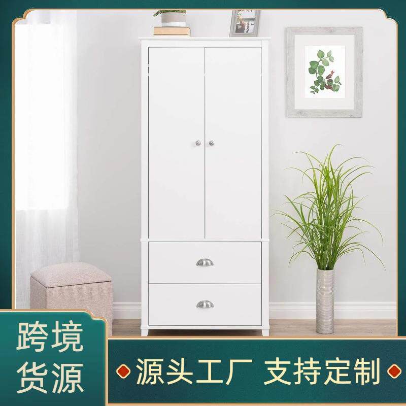 热卖板式家具欧美外贸卧室时尚更衣柜工厂衣柜