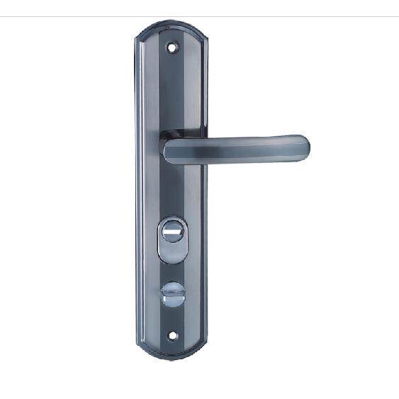 老式大门锁拉手防盗门锁把手室内房门装甲门锁入户家用通用型套装