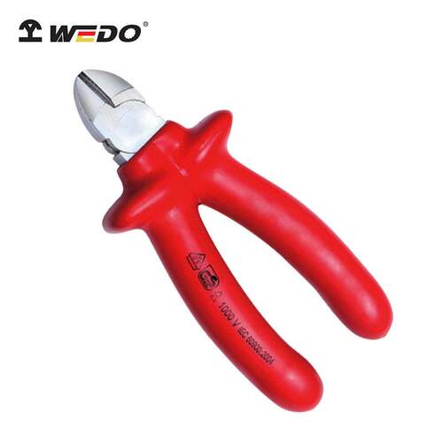 WEDO维度绝缘工具VDE 绝缘浸塑德式斜口钳IN503A