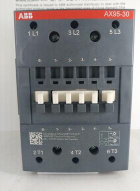 ABB交流接触器AX95-30-11 95A AX系列 ABB新款替代A95D-30-11