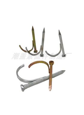 ppr管卡钩钉墙击钉扣水泥钢码钉1体寸管钉管卡勾水固定管器m25m32