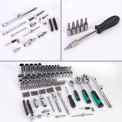 多功能工具套装172件工具组合套装家用汽车维修组套棘轮扳手套筒