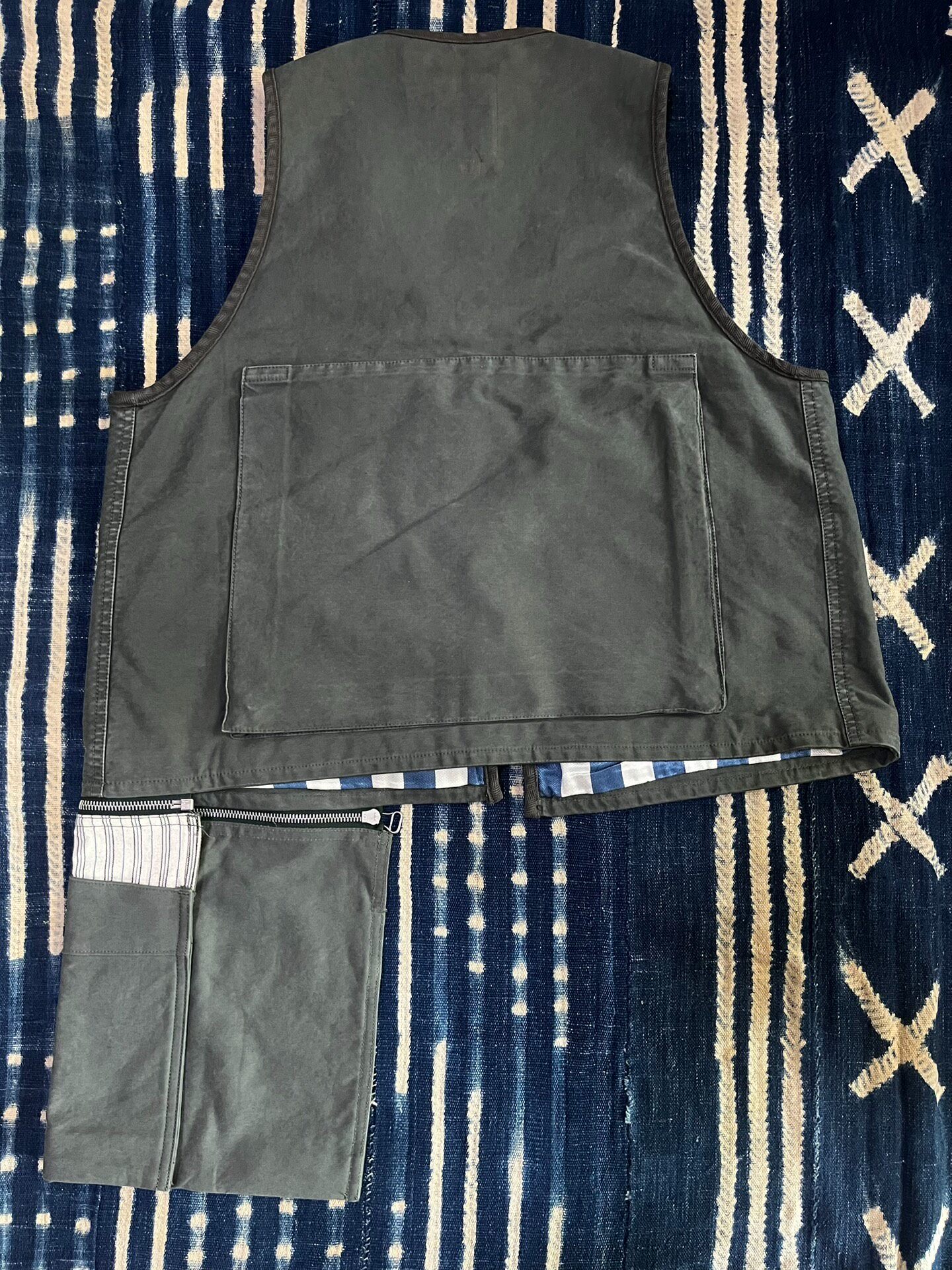 VISVIM 19AW PILAR FISHERMAN VEST — front