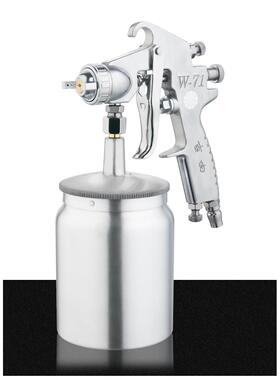 w-71上下壶汽车家具水性油漆喷枪气动w-77彩钢瓦大口径小型喷漆枪