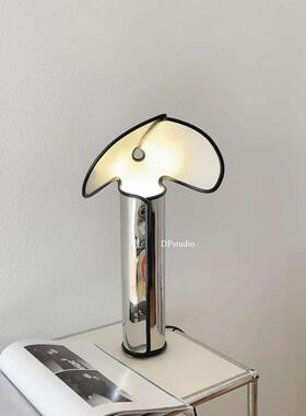DPstudio简约镜面装饰台灯金属感帽子灯北欧个性客厅卧室氛围台灯