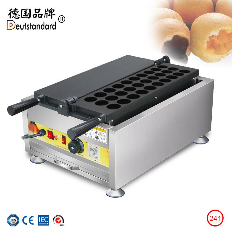 洞洞烧机华夫饼机烘烤炉华夫炉马来西亚kaya球机半圆球鸡蛋仔机