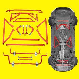 底盘改装 4两驱四驱顶兹下吧平衡杆摆臂防倾件杆拉 通用阿246特CX