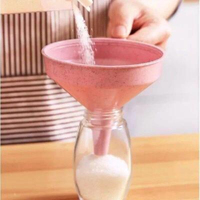 Kitchen Funnel for Oil Filling Bottles Colorful Large