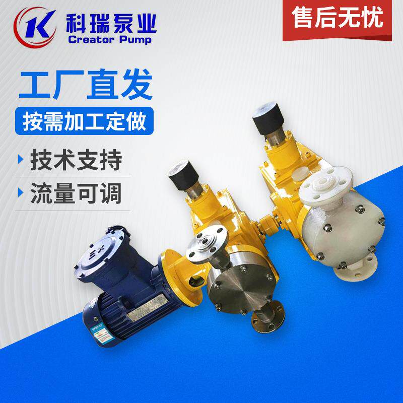 厂家供应机械隔膜计量泵微型柱塞计量泵串联计量泵