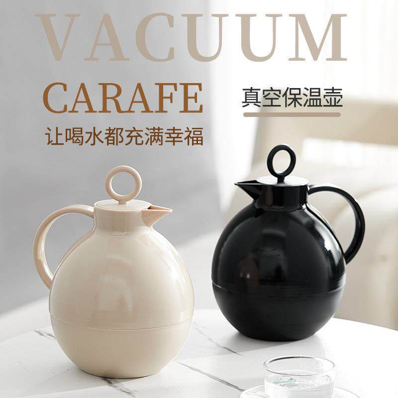 北欧欧式简约新款家用玻璃暖水壶热水壶暖壶保温瓶大容量办公家用