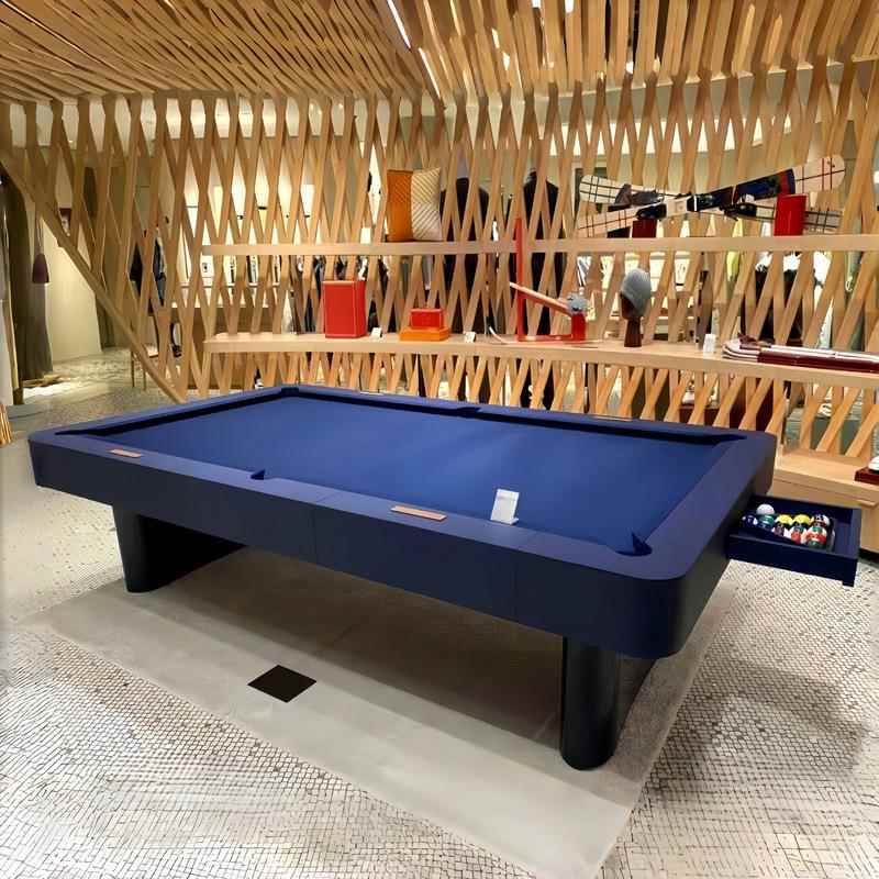 惠灵顿家用台球桌豪宅会所俱乐部美式黑八花式九球桌球台标准型